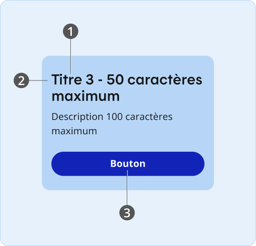 Image représentant une bannière d'action avec un titre, un texte descriptif et appel à l'action