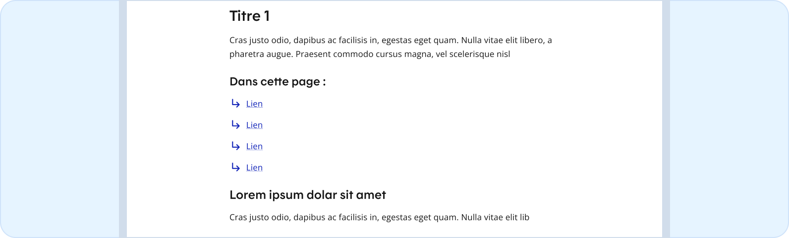 Image représentant un ancre dans un encadré large aligné avec le texte