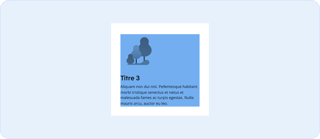 Image représentant la structure de la mise en page d'un Composant