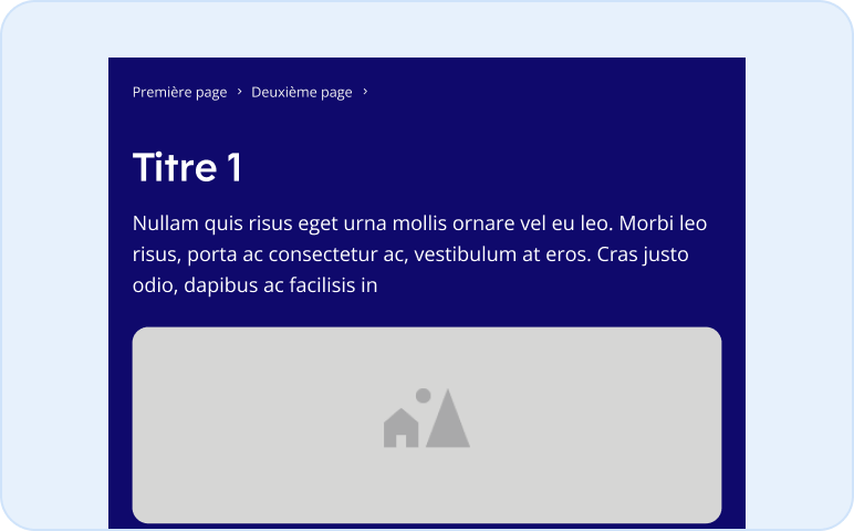 Image représentant le contenu textuel à gauche