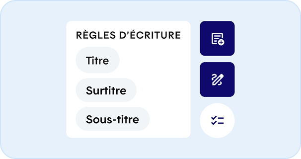 Conseils de rédaction