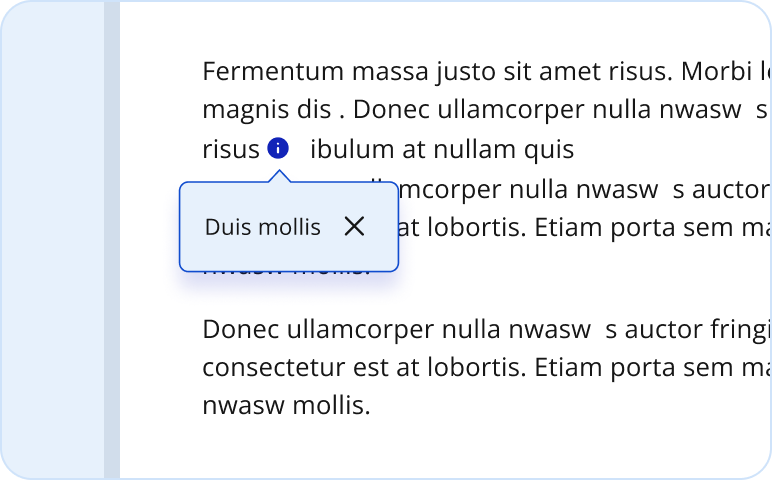 Image représentant à la largeur minimale d'une infobulle