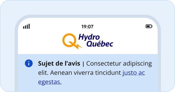 Image représentant un avis général informationnel