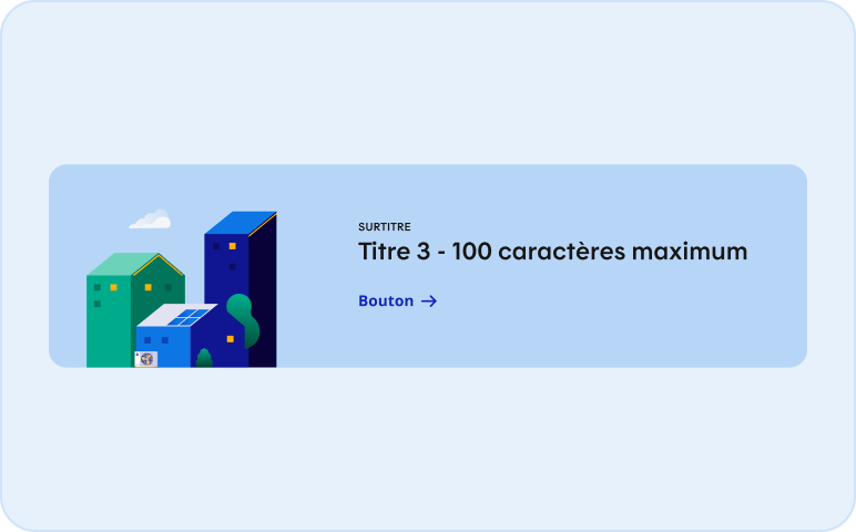 Image représentant une composition visuelle, avec une illustration, dans une bannière de promotion