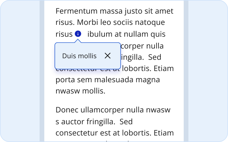 Image représentant à la largeur maximale d'une infobulle