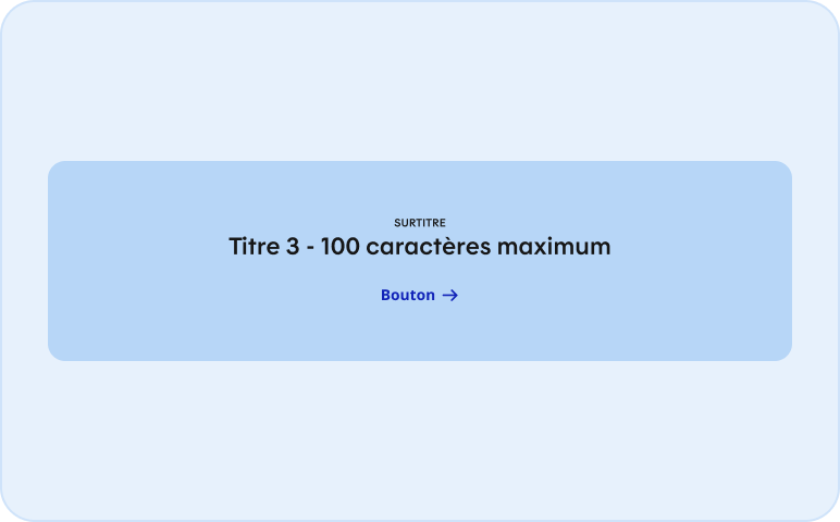 Image représentant une composition visuelle, texte seul, dans une bannière de promotion