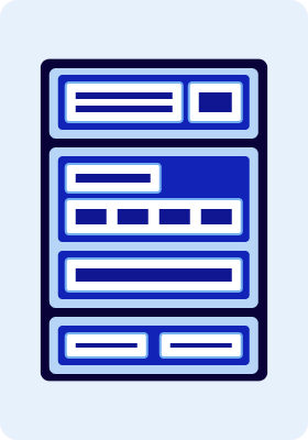 Image représentant l'étape 1 dans la nomenclature de mise en page