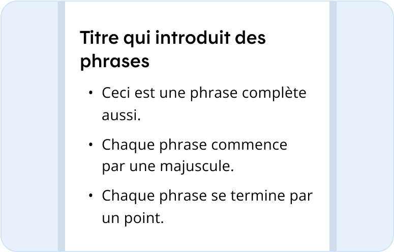 Image représentant une liste non ordonnée