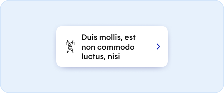 Image représentant la personnalisation des tuiles compactes avec icône sur trois lignes