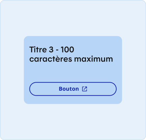 Image représentant un bouton secondaire dans une bannière d'action
